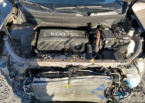 2018 Chevrolet Equinox Lt из США, поврежденный, VIN 3GNAXUEUXJL287748